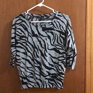 Forever 21 animal print top